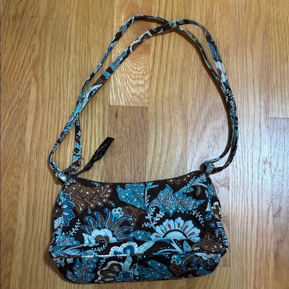 Vera Bradley Blue and Brown Patterned Bag